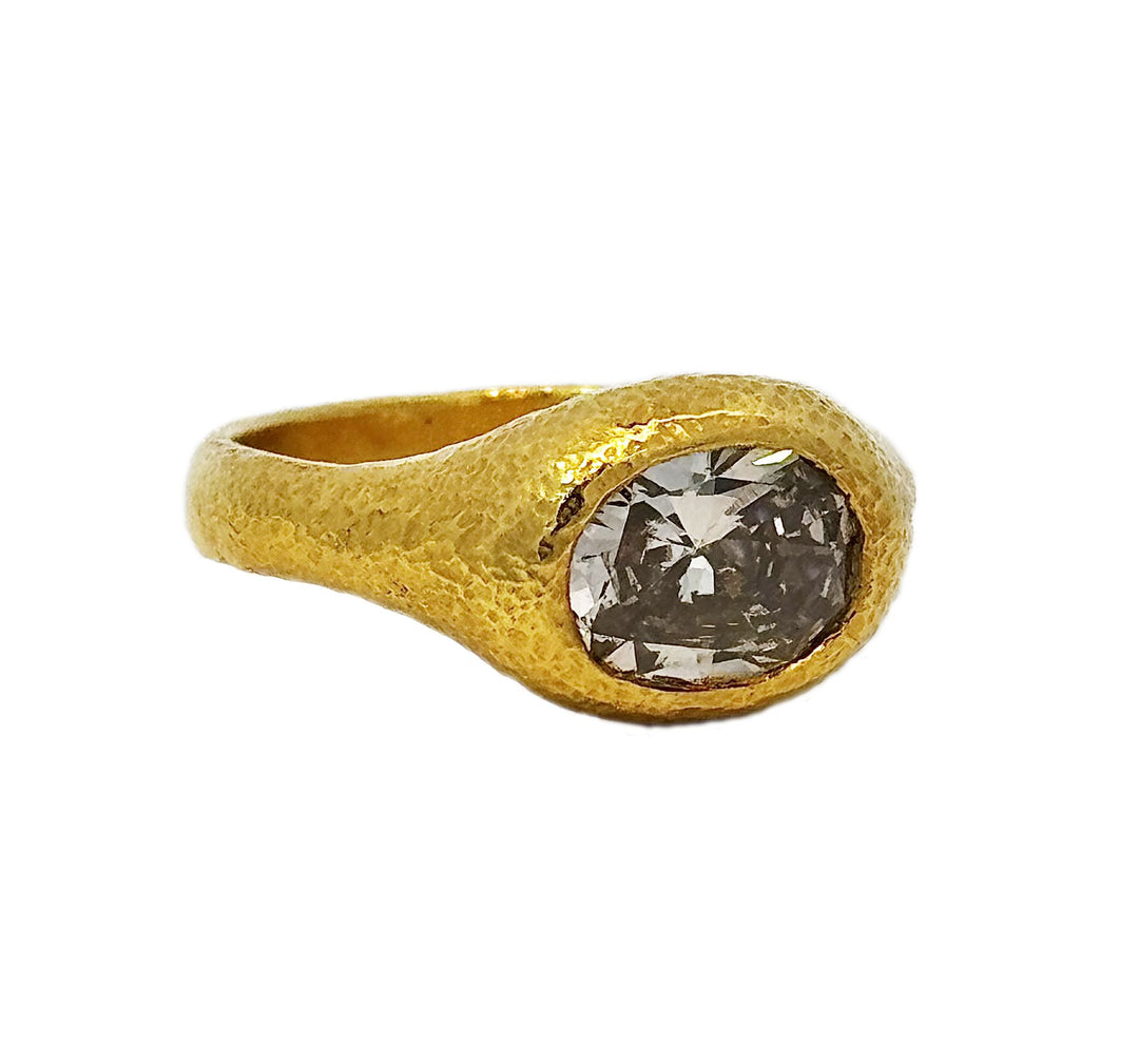 Neil Lane Couture 22k Yellow Gold Diamond Ring