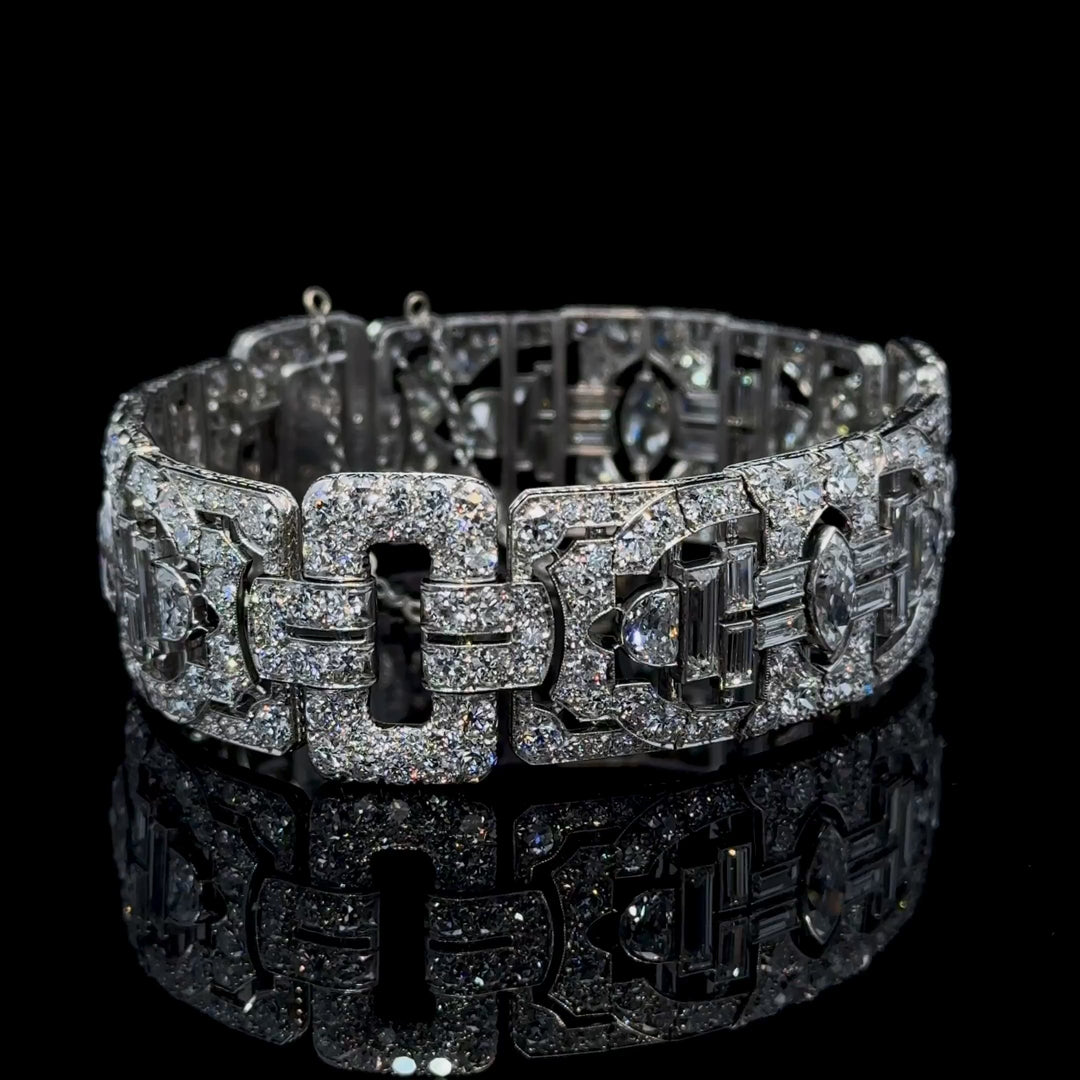 Art Deco Diamond Bracelet