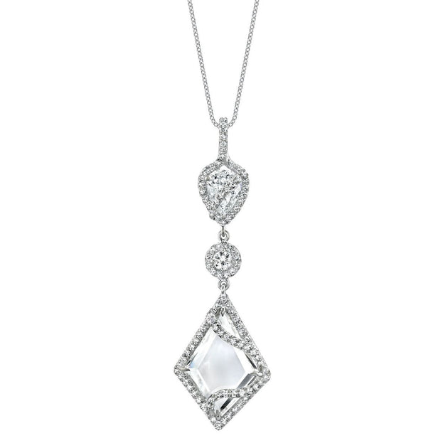 Neil Lane Couture Diamond, Platinum Pendant Necklace