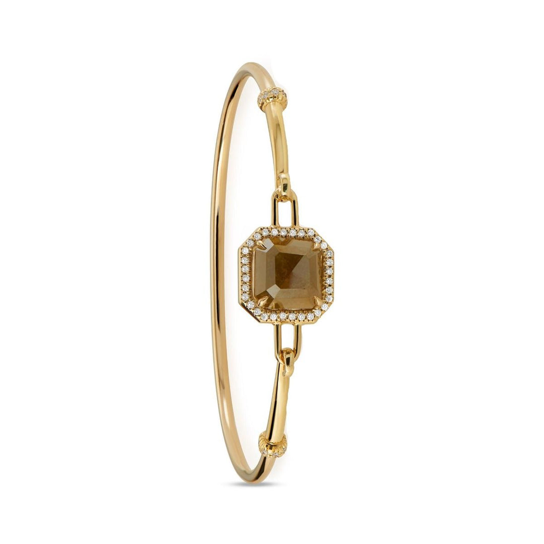 Neil Lane Couture Diamond & 18K Yellow Gold Bangle Bracelet